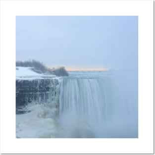 Niagara Falls in Winter Posters and Art